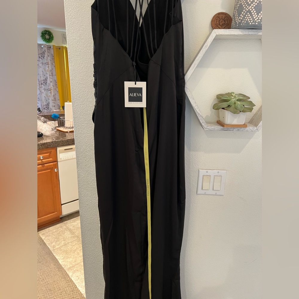 NWT Black Strappy Dress